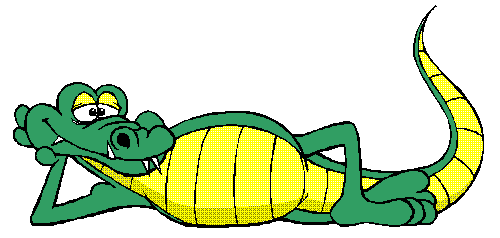 Lounging Gator
